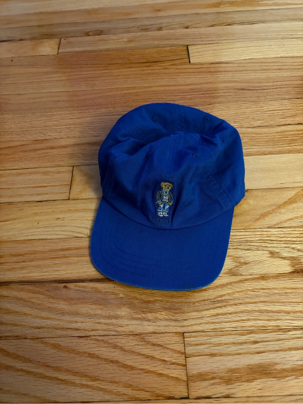 Polo by Ralph Lauren Royal Blue Bear Baseball Cap